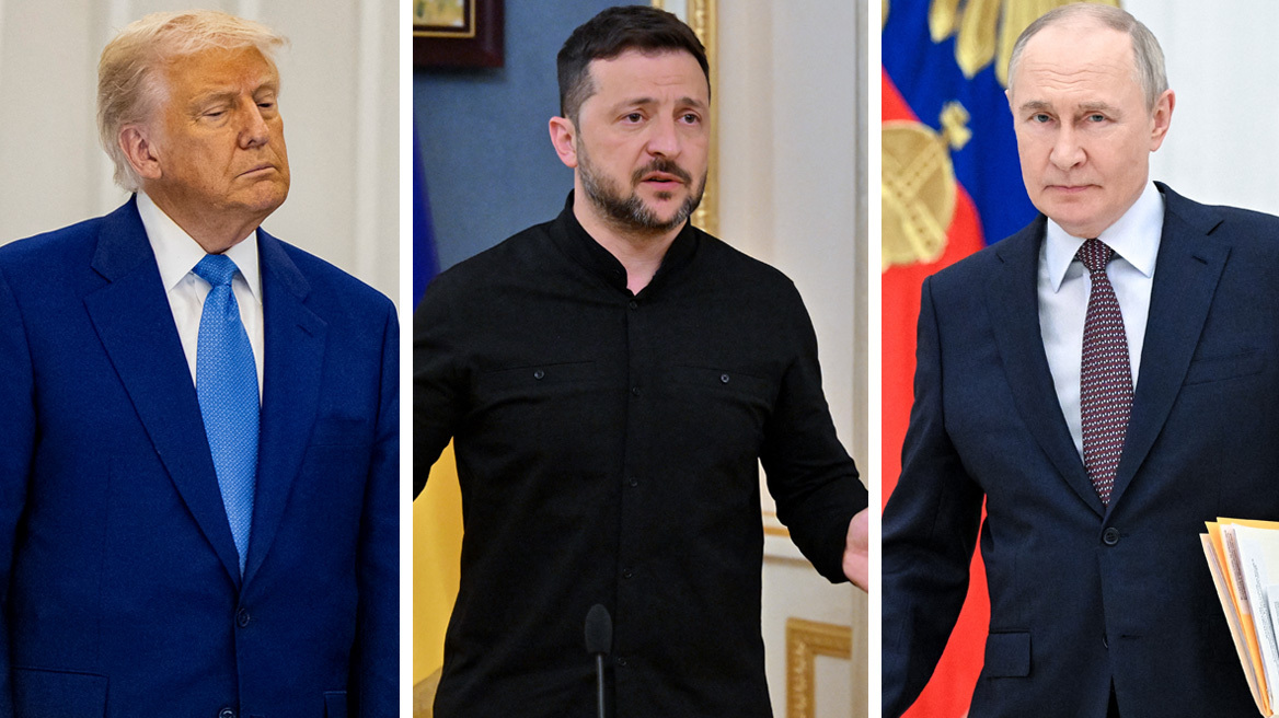Ζελένσκι: Προτείνει τριμερή συνάντηση με Πούτιν και Τραμπ - Καταγγέλλει ότι η Ρωσία έχει 50.000 στρατιώτες στα σύνορα με τη βόρεια Ουκρανία
